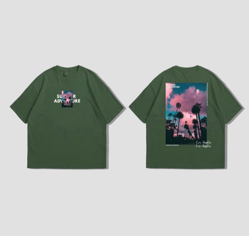 SUMMER ADVENTURE OVERSIZED TEES